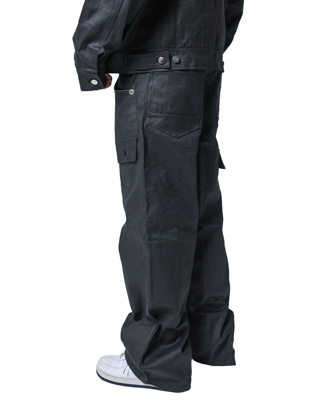 Waxed Denim Jeans