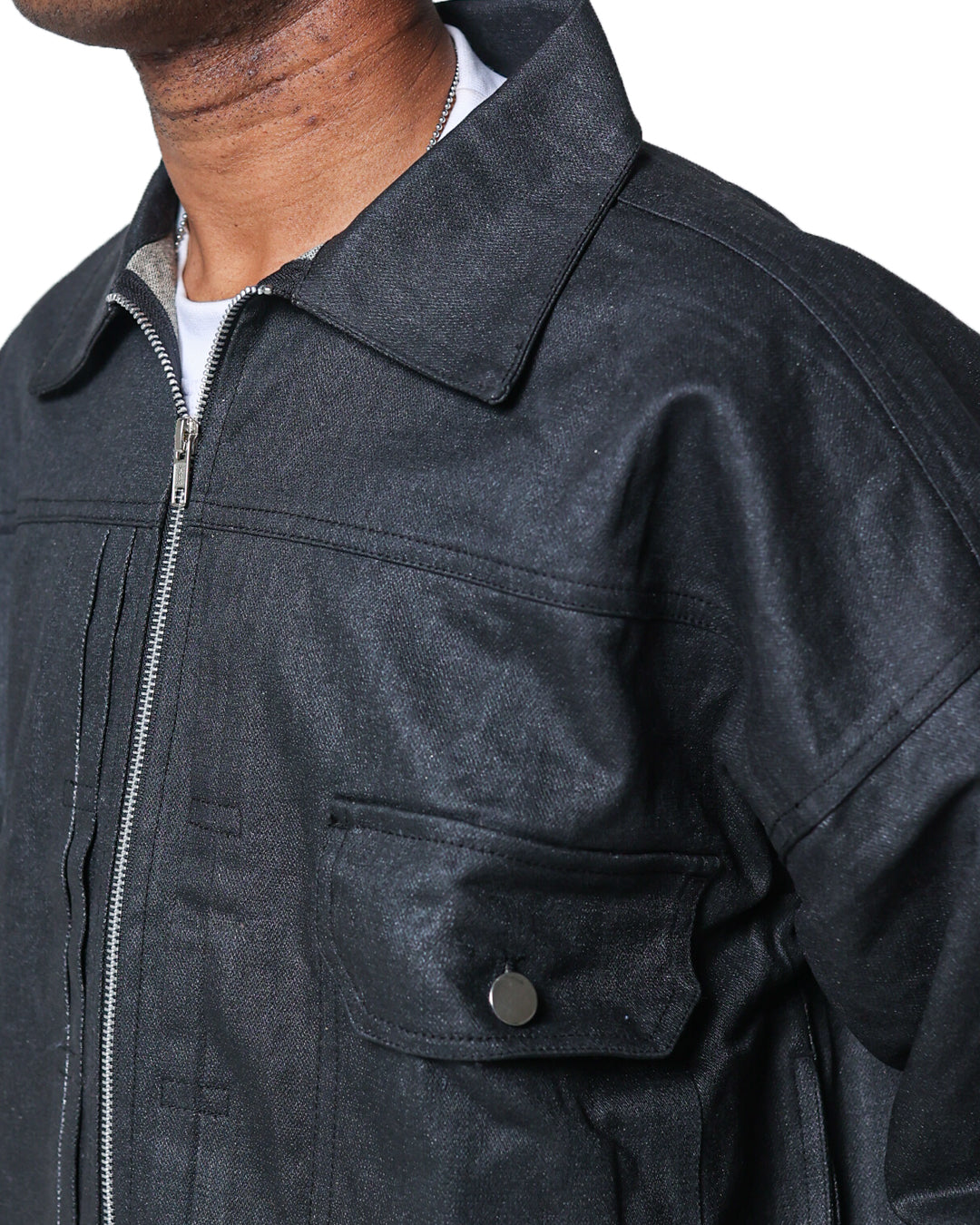 Waxed Denim Jacket